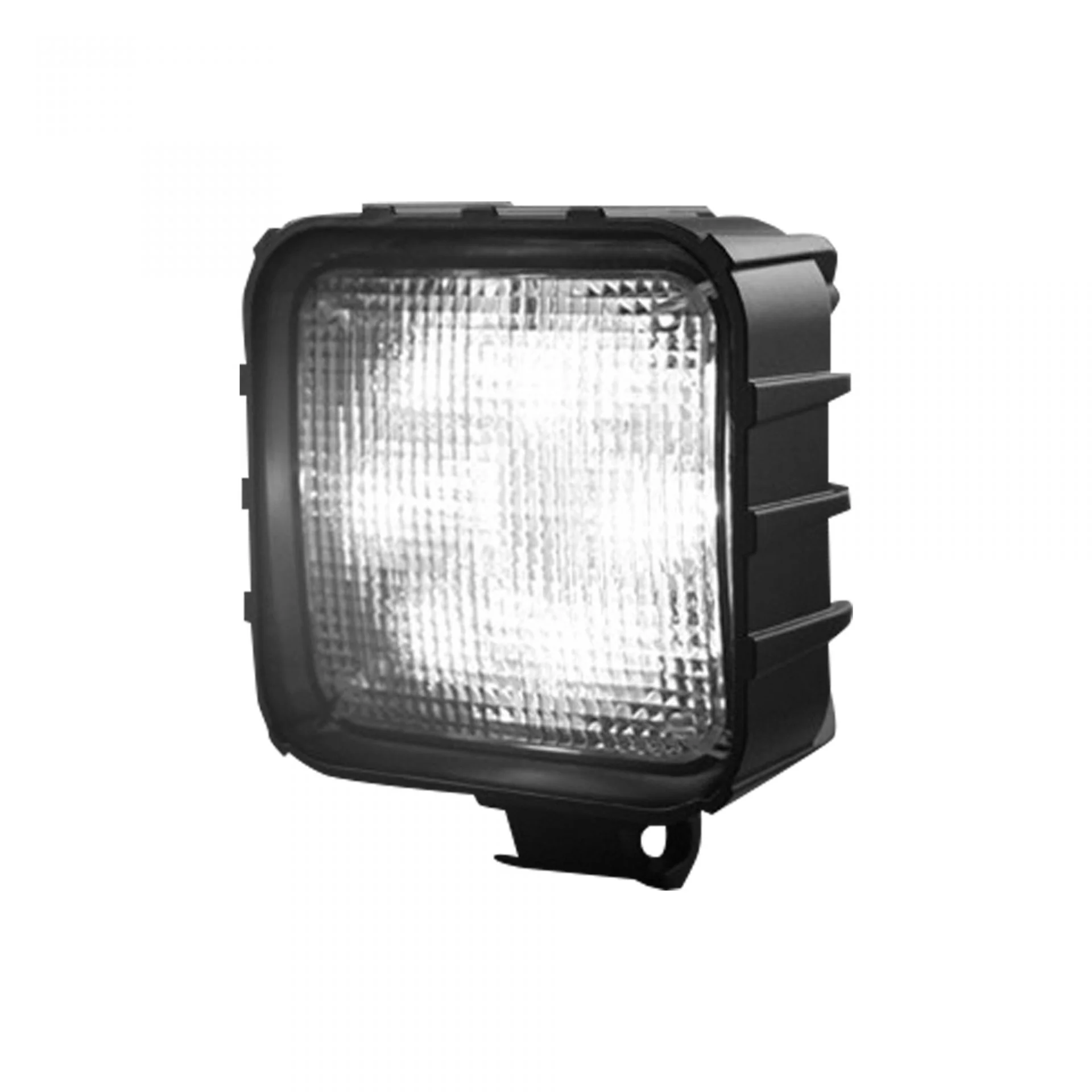 3500 Lumen Driving Light Kit 6000K 6 LEDs Black Chrome Square Housing Clear - Image 2