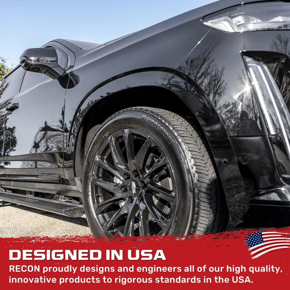Cadillac 21-24 Escalade & GMC 21-24 Yukon/Yukon XL/Yukon Denali (5th Gen) & 21-24 Chevy Tahoe/Suburban (5th GEN) LED Front Fender Lens White or Amber LEDs - Smoked or Clear Lens - Image 7