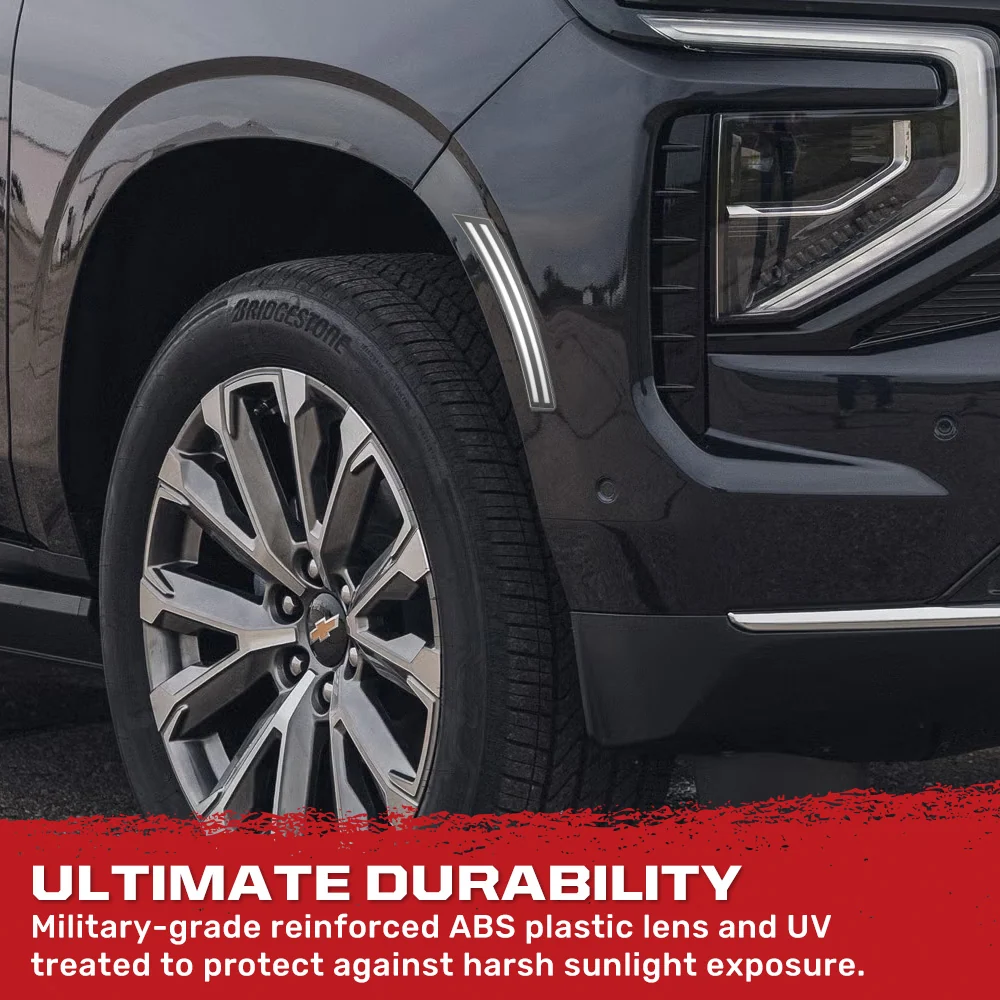 Cadillac 25-26 Escalade & GMC Yukon & Chevy Tahoe/Suburban OLED Front Fender Lens Ultra Bright LED Lights - Multiple Options - Image 16
