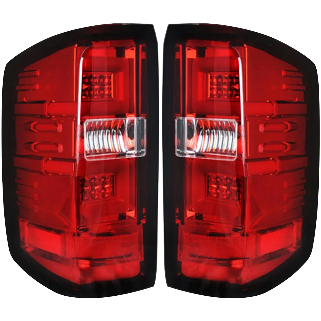 Chevy Silverado 2500/3500 14-19 (Replaces OEM Halogen Only) Tail Lights OLED in Multiple Lens - Image 23