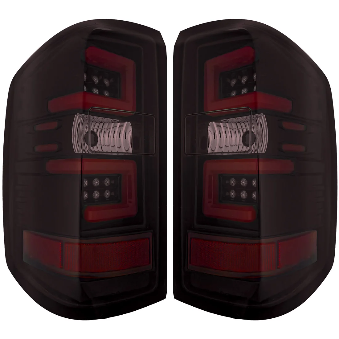 Chevy Silverado 2500/3500 14-19 (Replaces OEM Halogen Only) Tail Lights OLED in Multiple Lens - Image 31