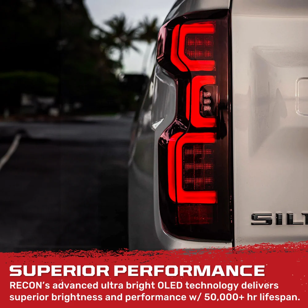 Chevy Silverado 1500 19-25 Ultra Bright OLED Tail Lights (Replaces Factory/OEM Halogen Tail Lights Only) - Multiple Lens - Image 39