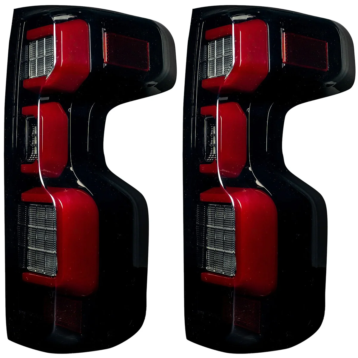 Chevy Silverado 2500/3500 20-23 Ultra Bright OLED Tail Lights (Replaces Factory/OEM Halogen Tail Lights Only) - Multiple Lens - Image 43