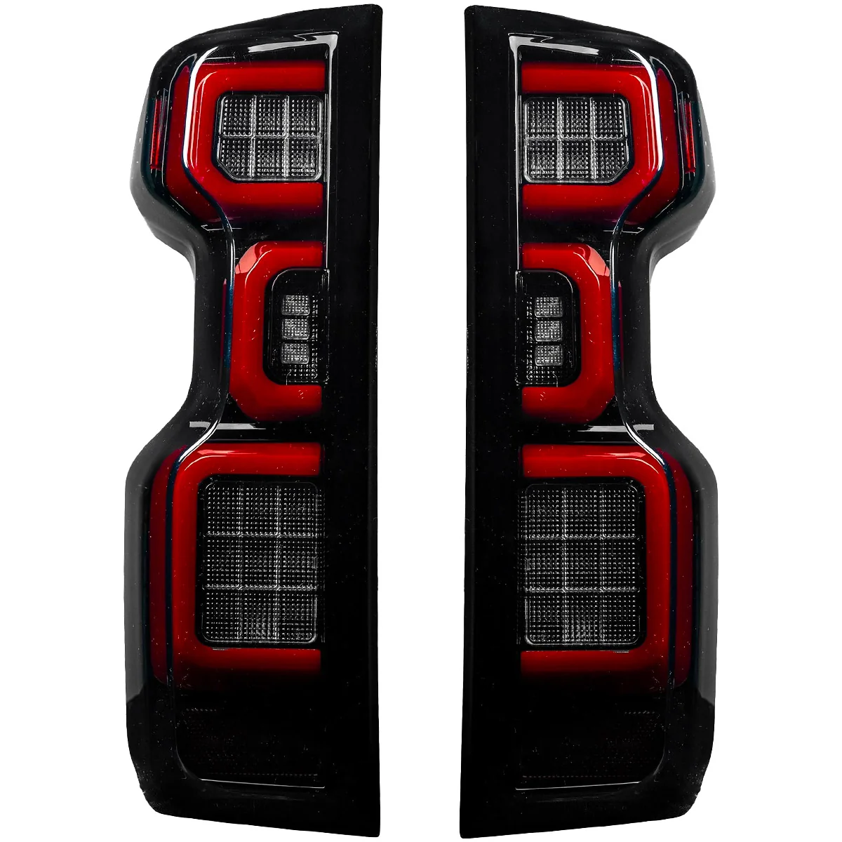 Chevy Silverado 2500/3500 20-23 Ultra Bright OLED Tail Lights (Replaces Factory/OEM LED Tail Lights Only) - Multiple Lens - Image 23