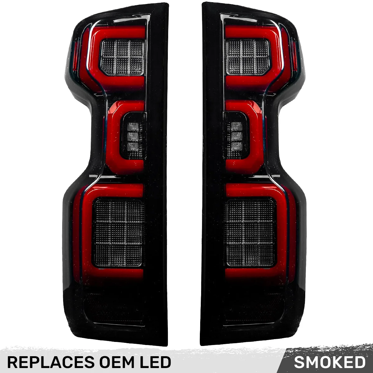Chevy Silverado 2500/3500 24-25 Ultra Bright OLED Tail Lights (Replaces Factory/OEM LED Tail Lights Only) - Multiple Lens - Image 14