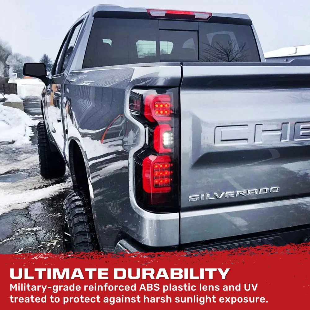 Chevy Silverado 2500/3500 24-25 Ultra Bright OLED Tail Lights (Replaces Factory/OEM LED Tail Lights Only) - Multiple Lens - Image 18