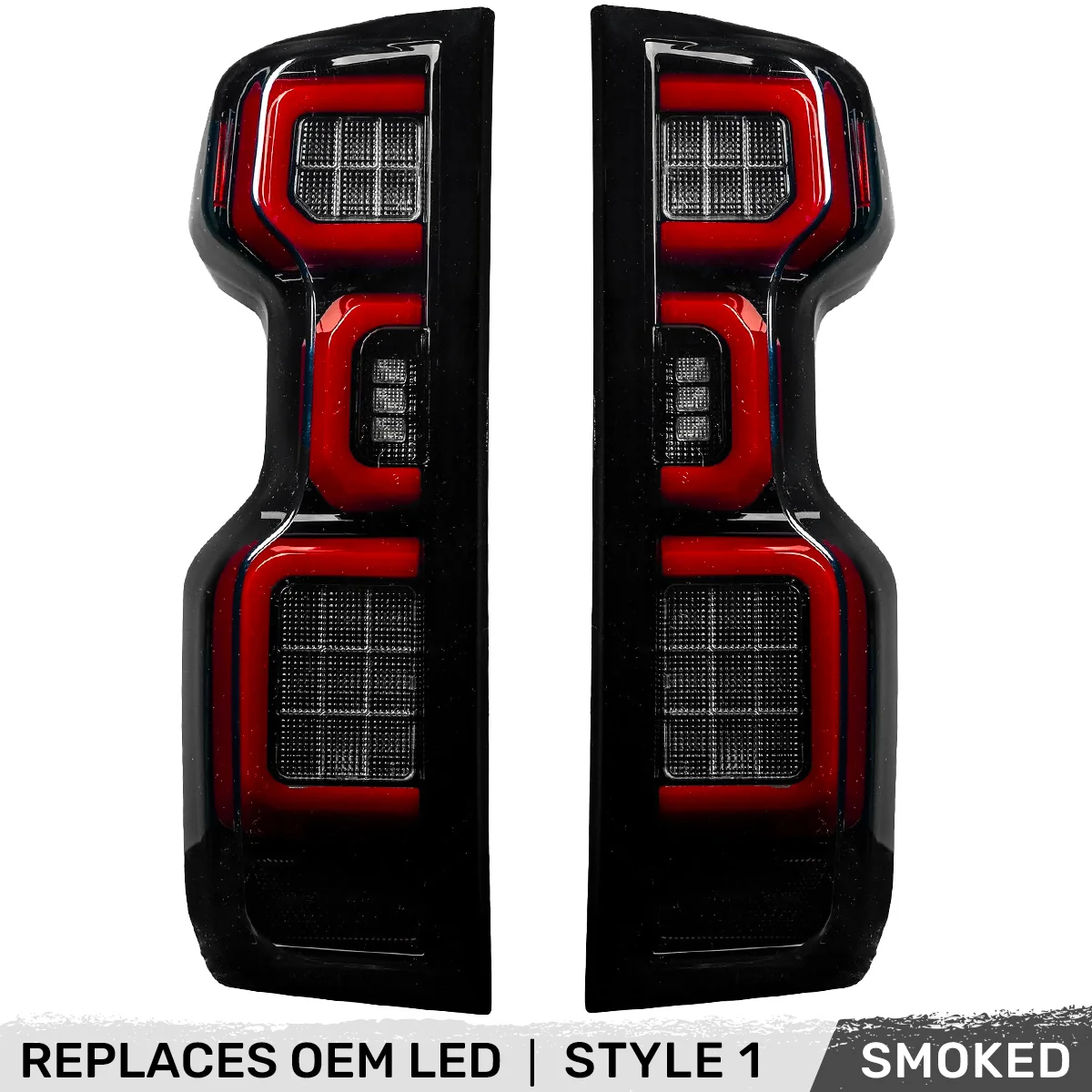 Chevy Silverado 2500/3500 24-25 Ultra Bright OLED Tail Lights (Replaces Factory/OEM LED Tail Lights Only) - Multiple Lens - Image 71
