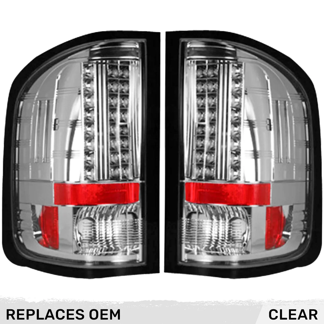 Chevy Silverado Dually & GMC Sierra Dually 07-14 Ultra Bright LED Tail Lights - Multiple Lens - Image 33