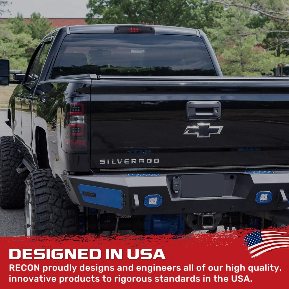 GMC Sierra & Chevy Silverado 3rd GEN 14-19 2500/3500 Red LED 3rd Brake Light Kit with White LED Cargo Lights with Smoked Lens - Image 9