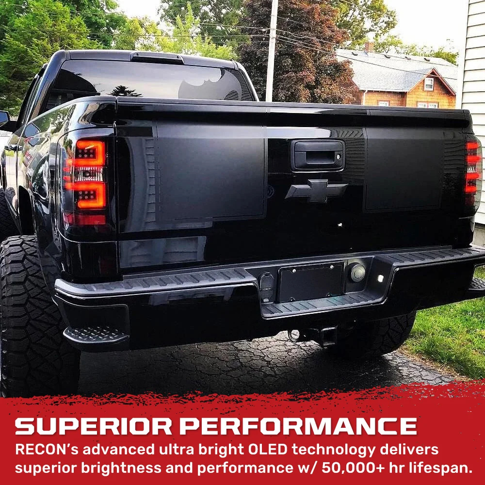 Chevy Silverado / GMC Sierra 15-19 Dually (Replaces OEM Halogen Only) Tail Lights OLED in Multiple Lens - Image 26
