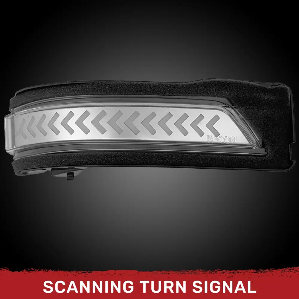 Dodge 19-24 RAM 1500 Side Mirror Lenses (2-Piece Set) Scanning LED Turn Signals - Multiple Lens & Colors - Image 40