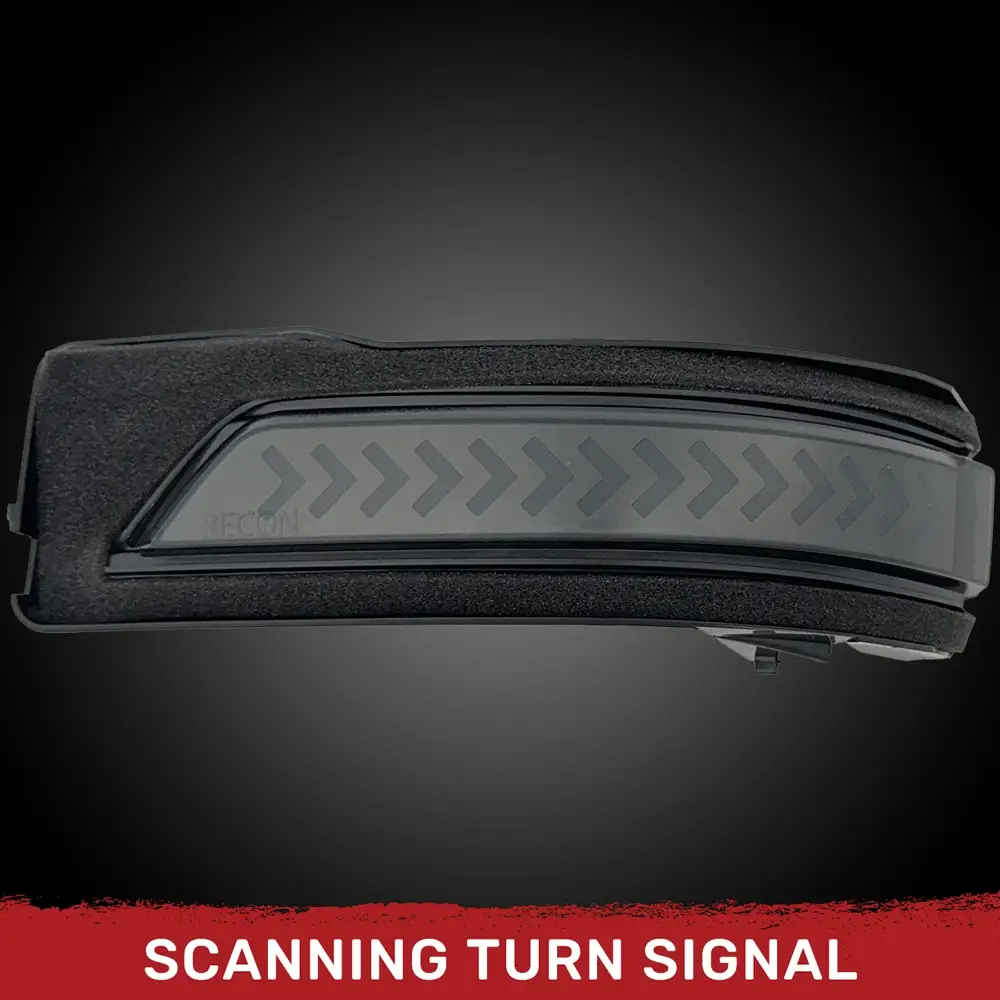 Dodge 19-24 RAM 1500 Side Mirror Lenses (2-Piece Set) Scanning LED Turn Signals - Multiple Lens & Colors - Image 41