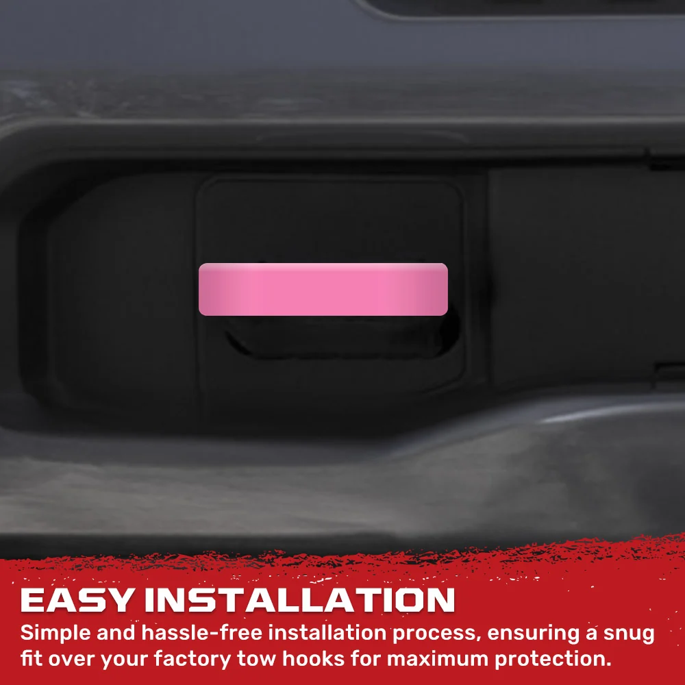 Dodge 21-26 RAM 2500/3500 Tow Hook Covers 2-Piece Set of Silicone Covers Standard & LED Options - Multiple Colors - Image 91