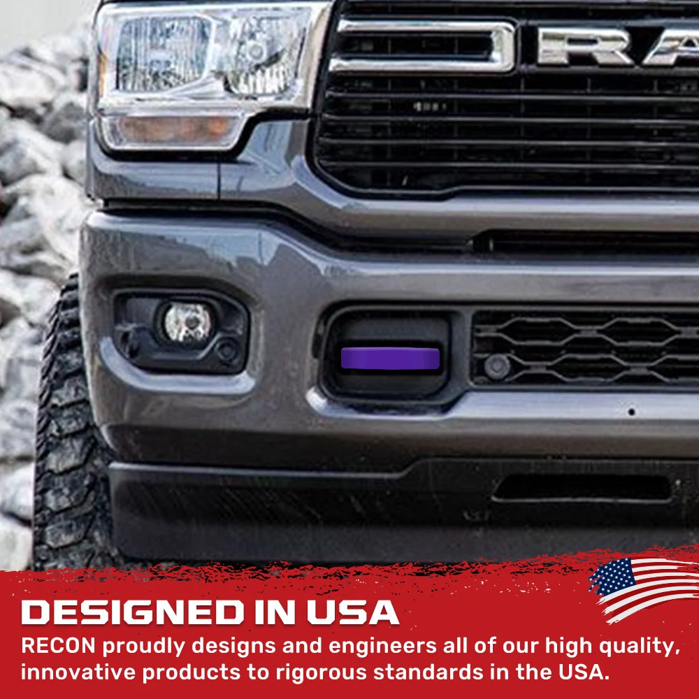 Dodge 21-26 RAM 1500 Tow Hook Covers 2-Piece Set of Silicone Covers Standard & LED Options - Multiple Colors - Image 77