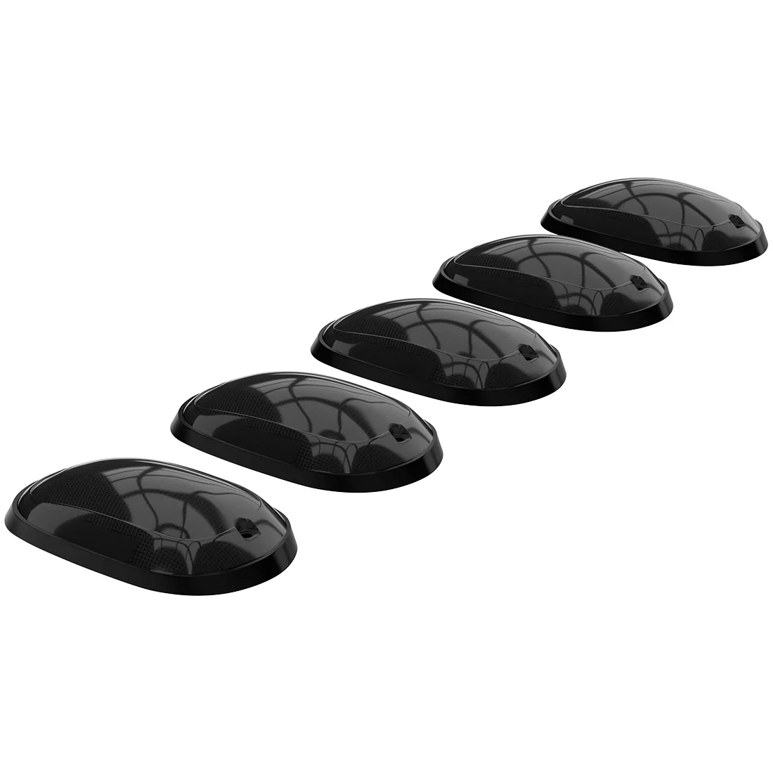 Dodge RAM 03-18 Heavy-Duty 2500/3500 5-Piece Cab Roof Light Kit Strobe LED White & Amber - Multiple Lens - Image 16