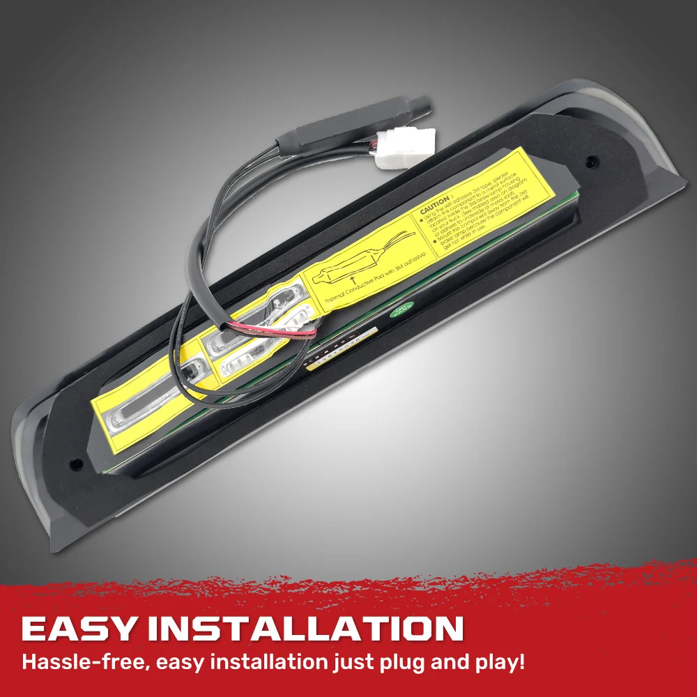 Dodge RAM 03-09 2500/3500 3rd Brake Light Kit LED Smoked - Image 10
