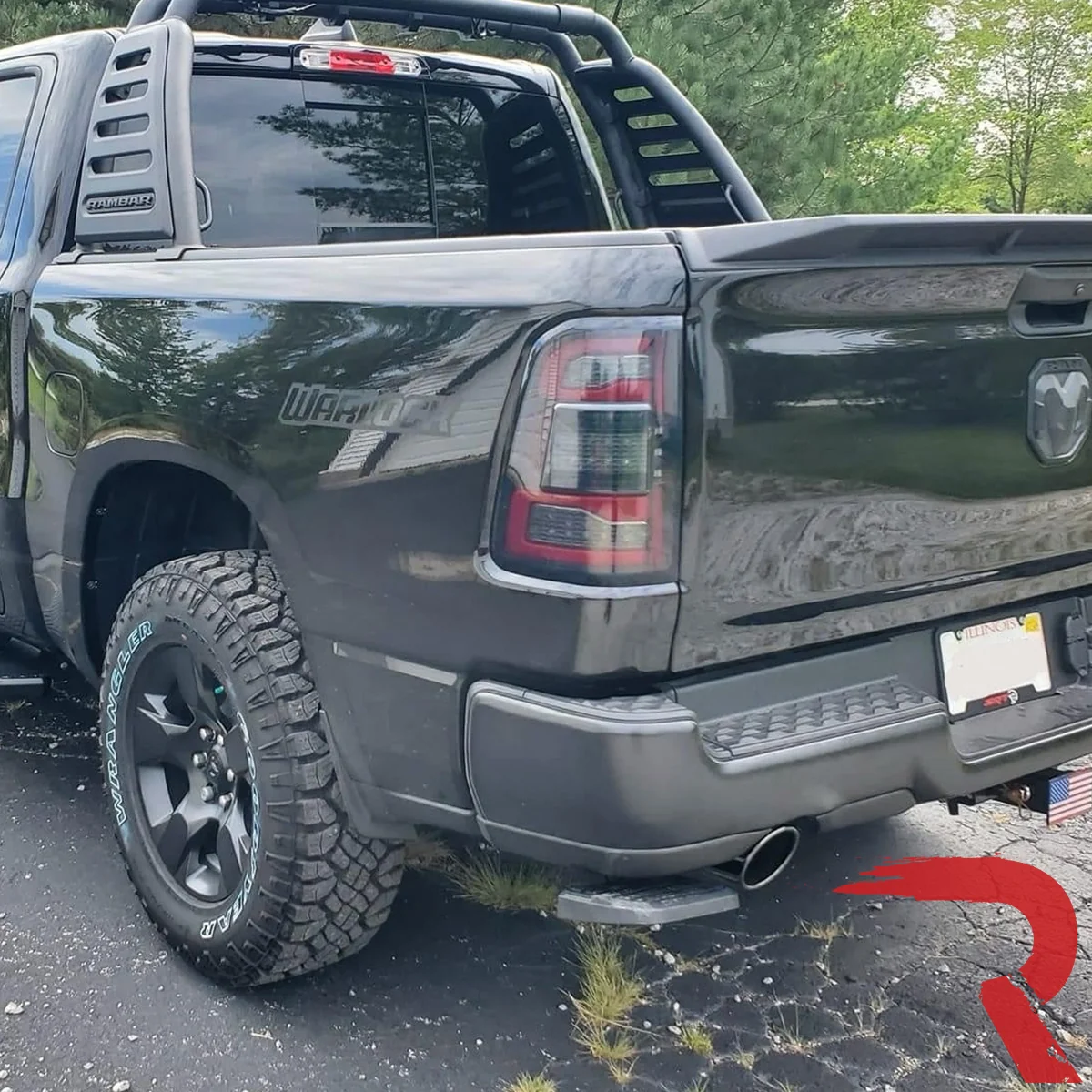 Dodge RAM 1500 19-23 Ultra Bright OLED Tail Lights w/ Scanning Red Turn Signals (Replaces OEM LED with *NO BLIS*) - Multiple Lens - Image 16