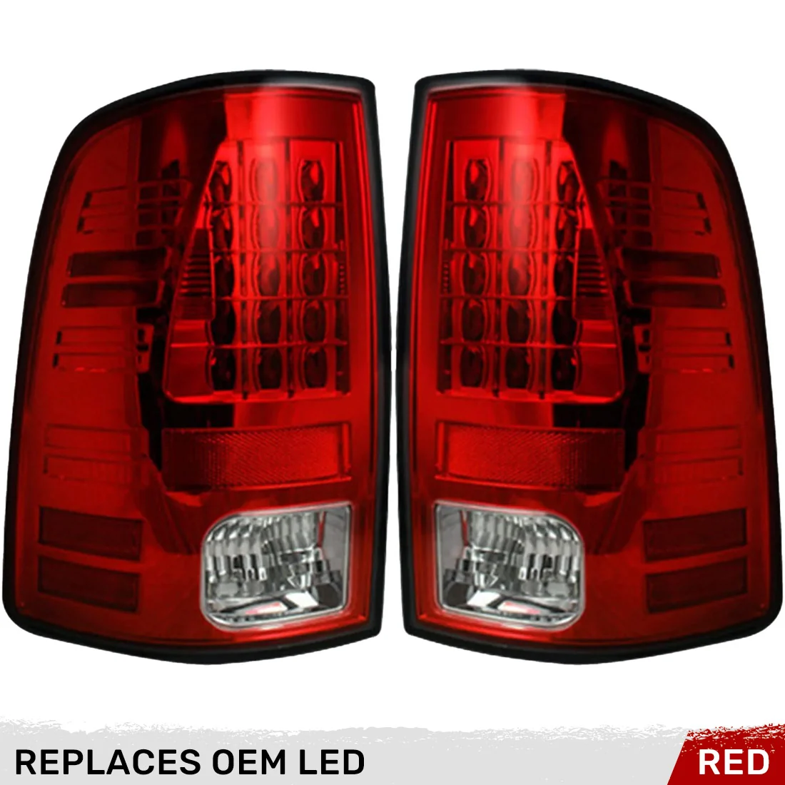 Dodge RAM 1500 Classic Body 09-23 LED Tail Lights (Replaces Factory/OEM LED Only) - Multiple Lens - Image 19