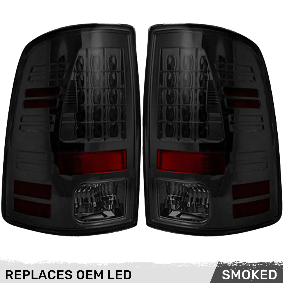 Dodge RAM 1500 Classic Body 09-23 LED Tail Lights (Replaces Factory/OEM LED Only) - Multiple Lens - Image 3