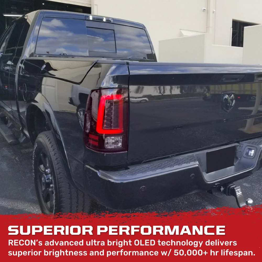 Dodge RAM 1500 Classic Body 09-23 Ultra Bright OLED Tail Lights (Replaces Factory LED Only) - Multiple Lens - Image 2