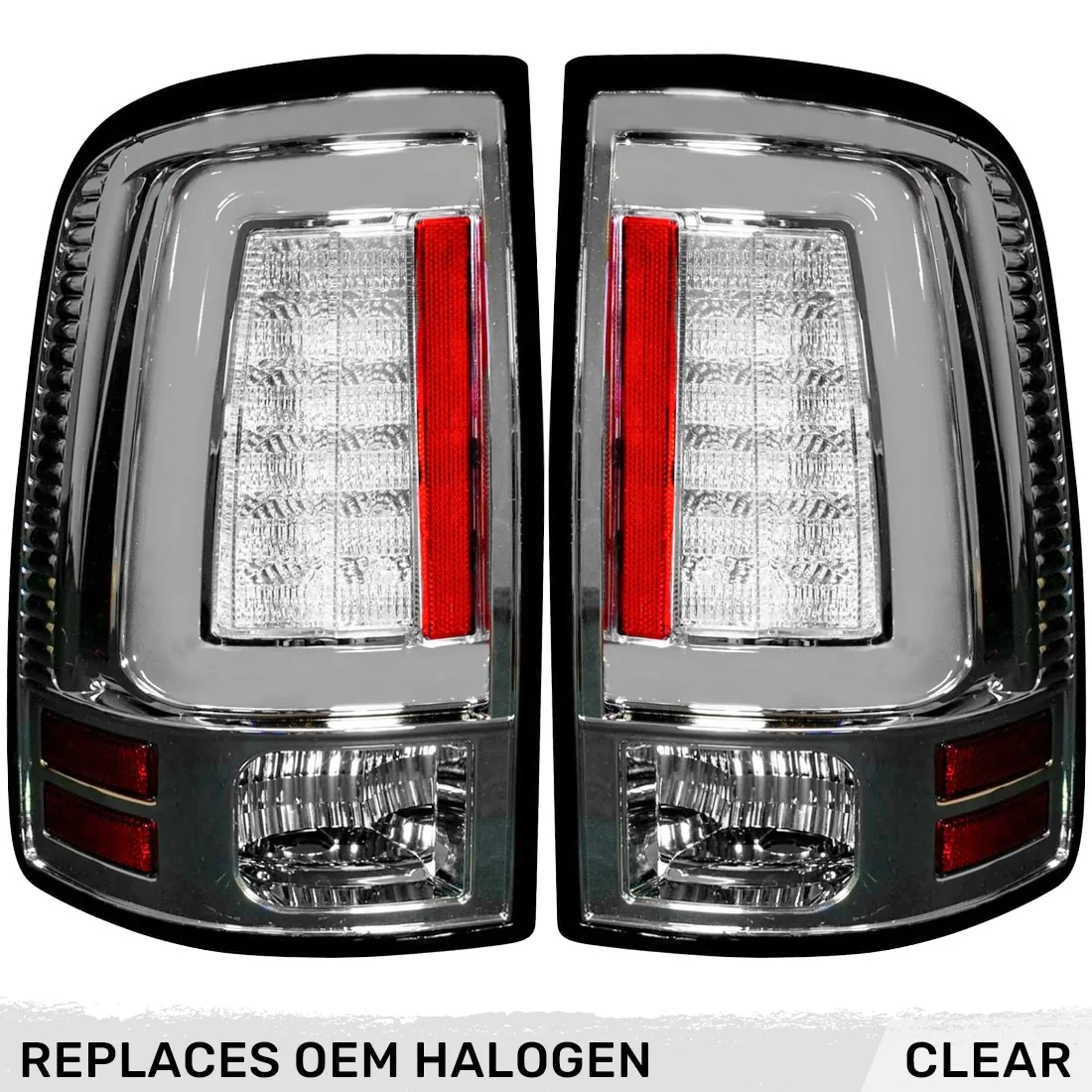 Dodge RAM 2500/3500 10-18 Ultra Bright OLED Tail Lights (Replaces Factory Halogen Only) - Multiple Lens - Image 49