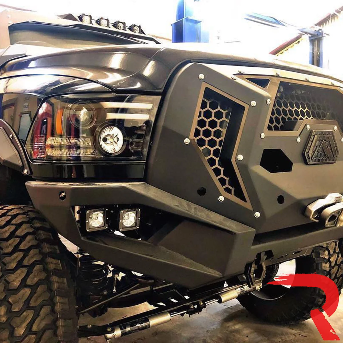 Dodge RAM 2500/3500 15-18 Projector Headlights OLED DRL & LED Signals - Multiple Styles - Image 14