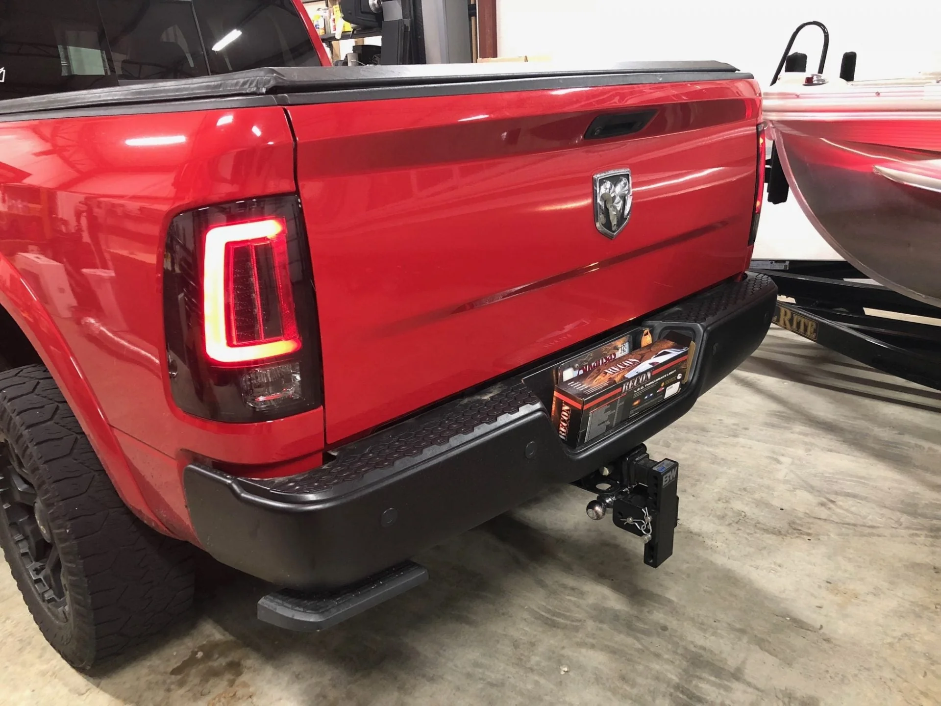 Dodge RAM 2500/3500 2014-2018 (Replaces OEM LED ONLY) OLED Tail Lights Scanning OLED Turn Signals in Smoked - Image 12