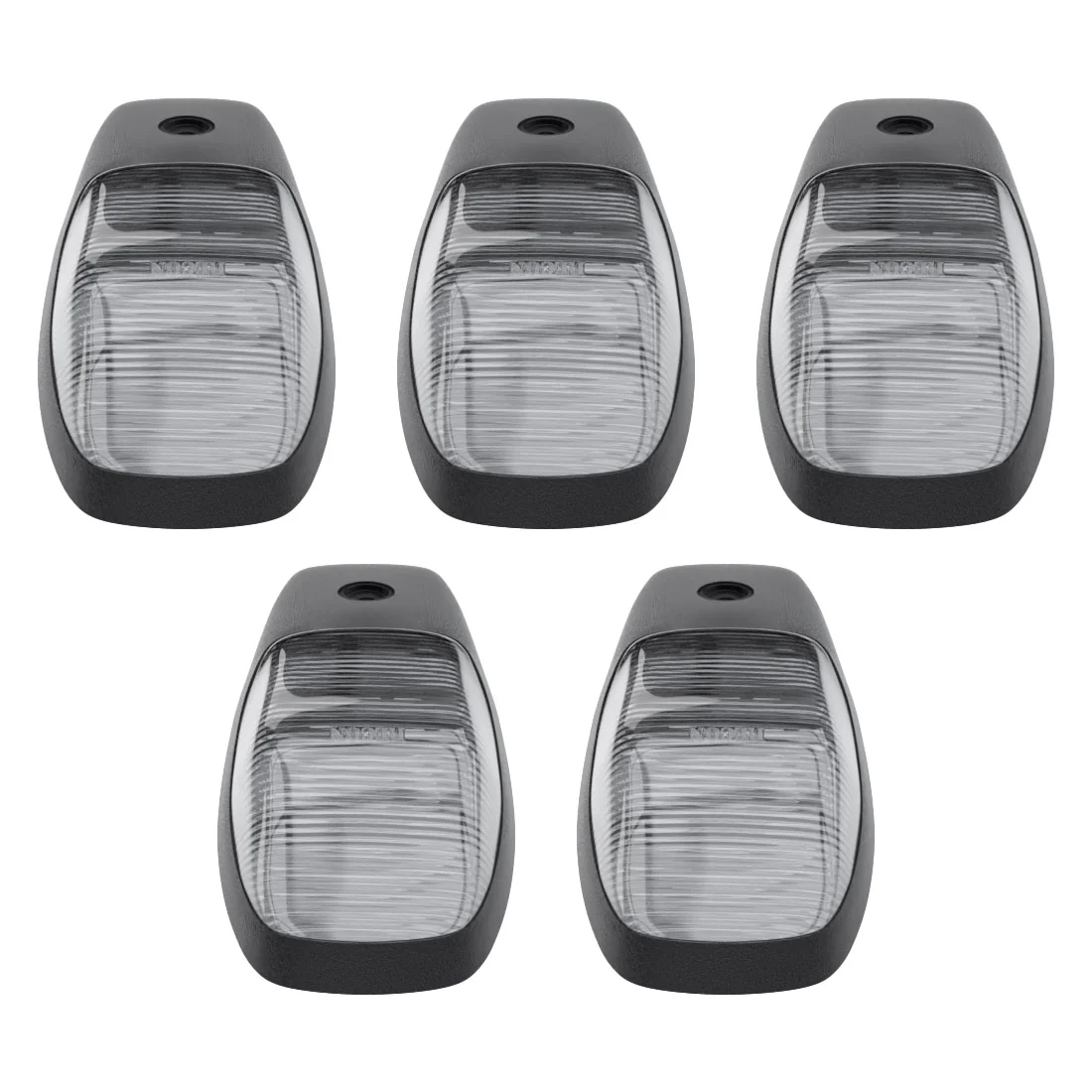 Dodge RAM HD 2500/3500 19-25 5-Piece Cab Roof Light Kit Strobe LED White & Amber - Multiple Lens - Image 16