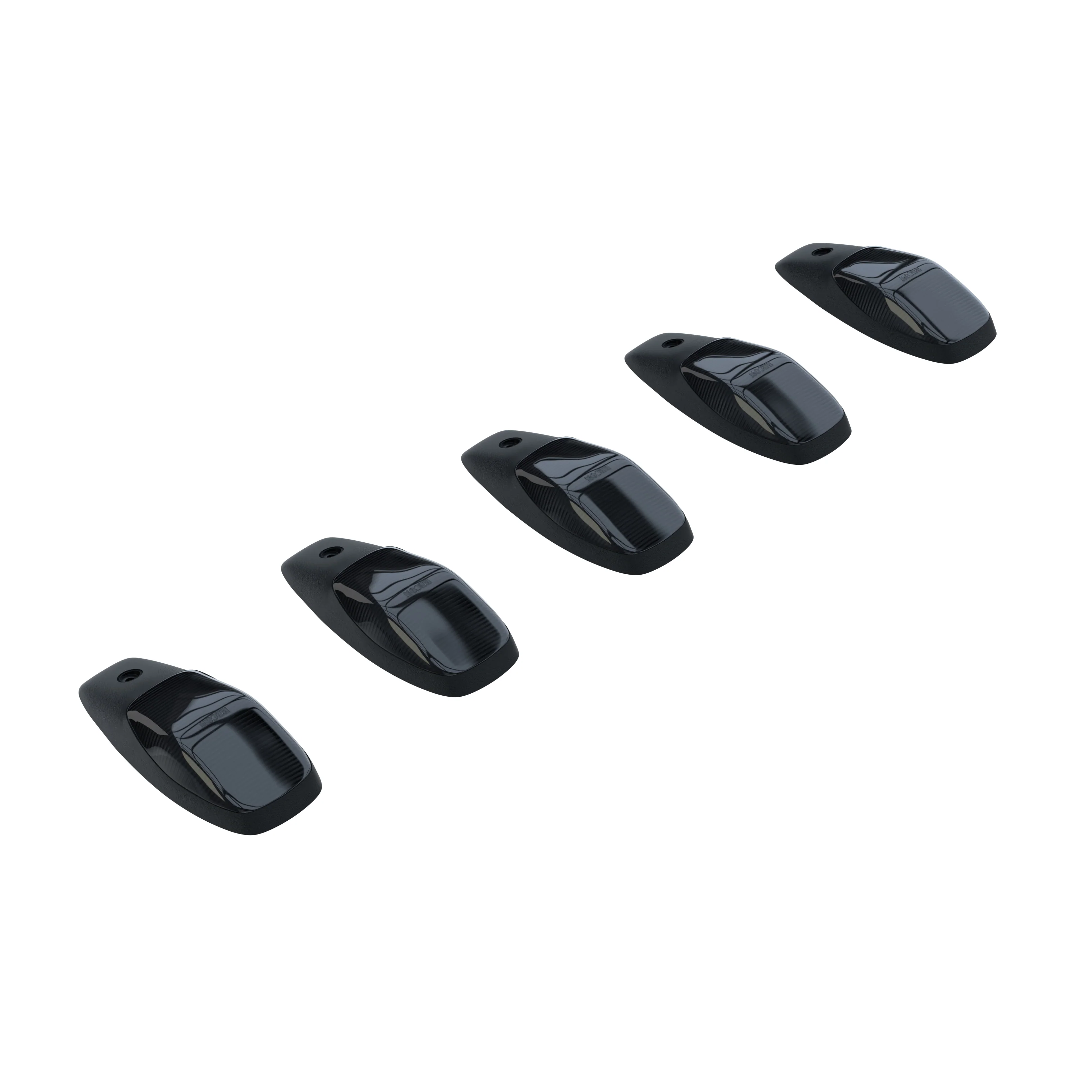 Dodge RAM HD 2500/3500 19-25 5-Piece Cab Roof Light Kit Strobe LED White & Amber - Multiple Lens - Image 6