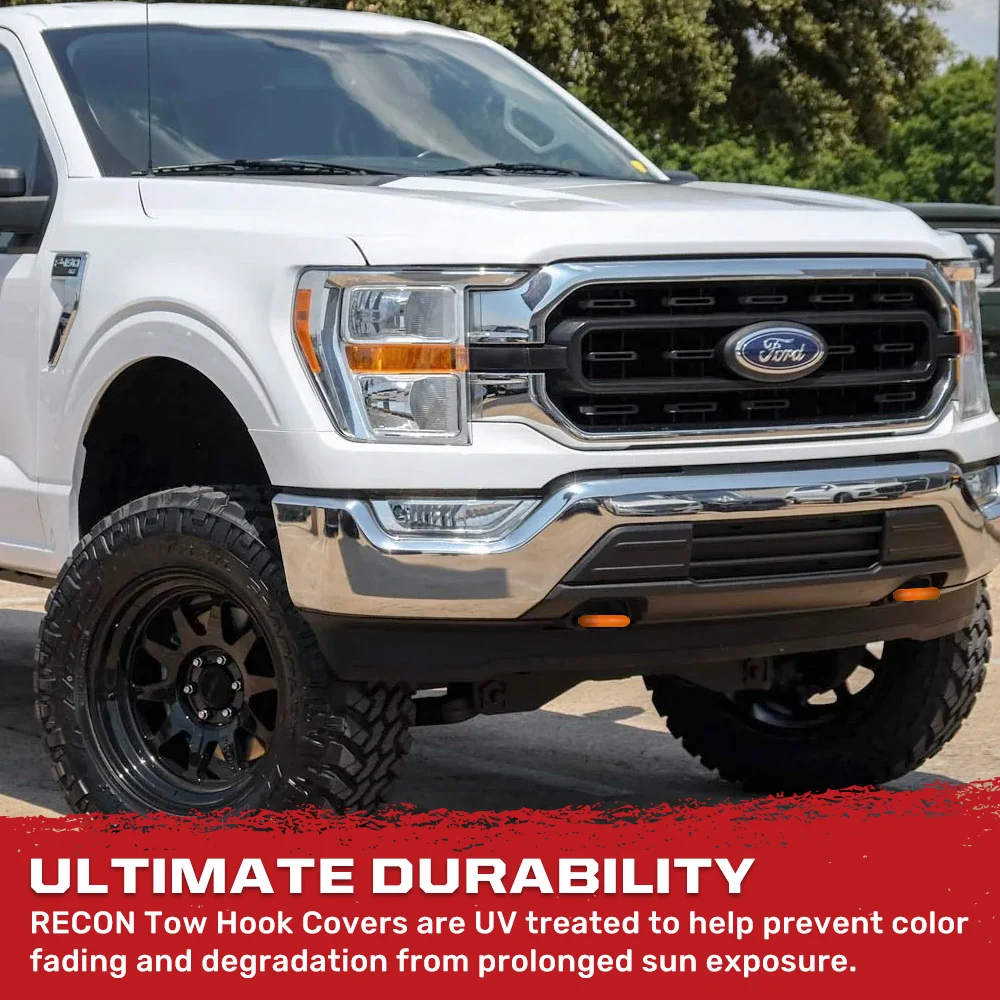 Ford 15-23 F150 & Raptor Tow Hook Covers 2-Piece Set of Silicone Covers Standard & LED Options - Multiple Colors - Image 76