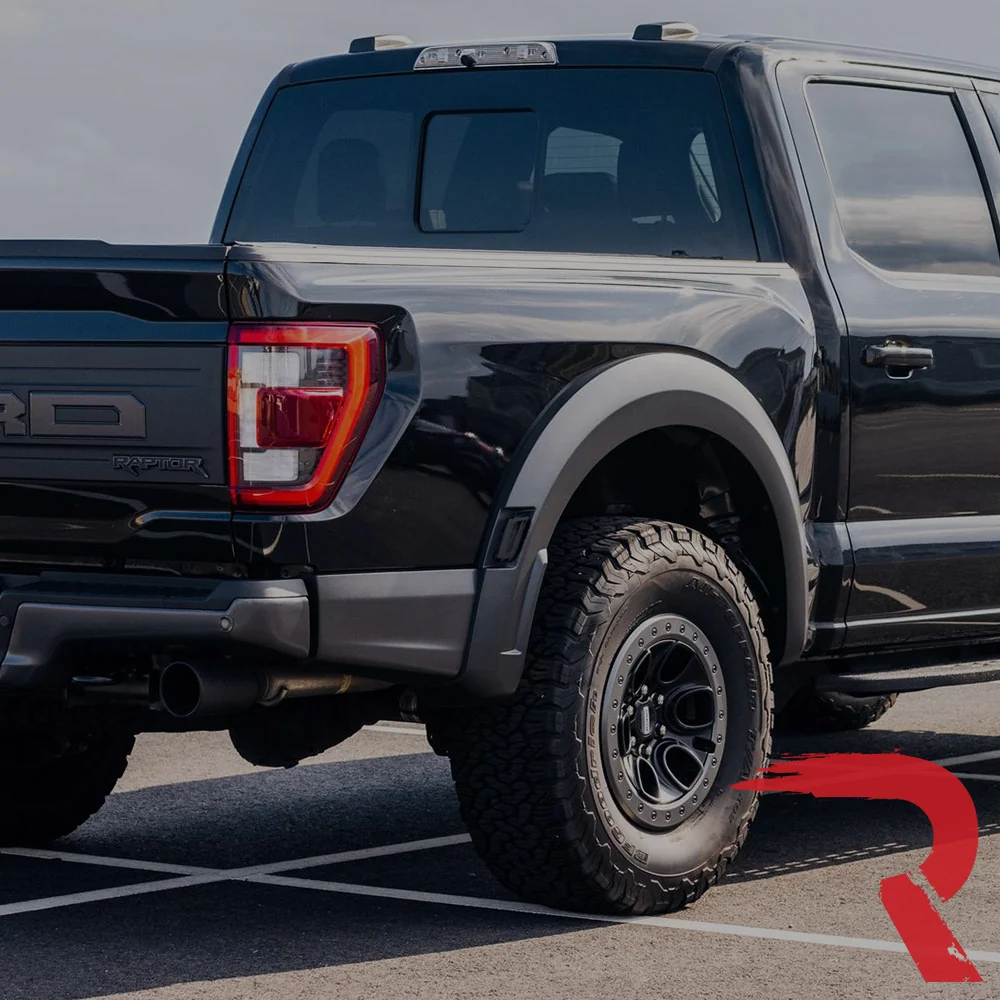 Ford 21-22 Raptor 7-Pc Fender & Hood Light Kit Smoked Lens White or Amber LED Running Lights w/ Startup Light Sequence - Image 5