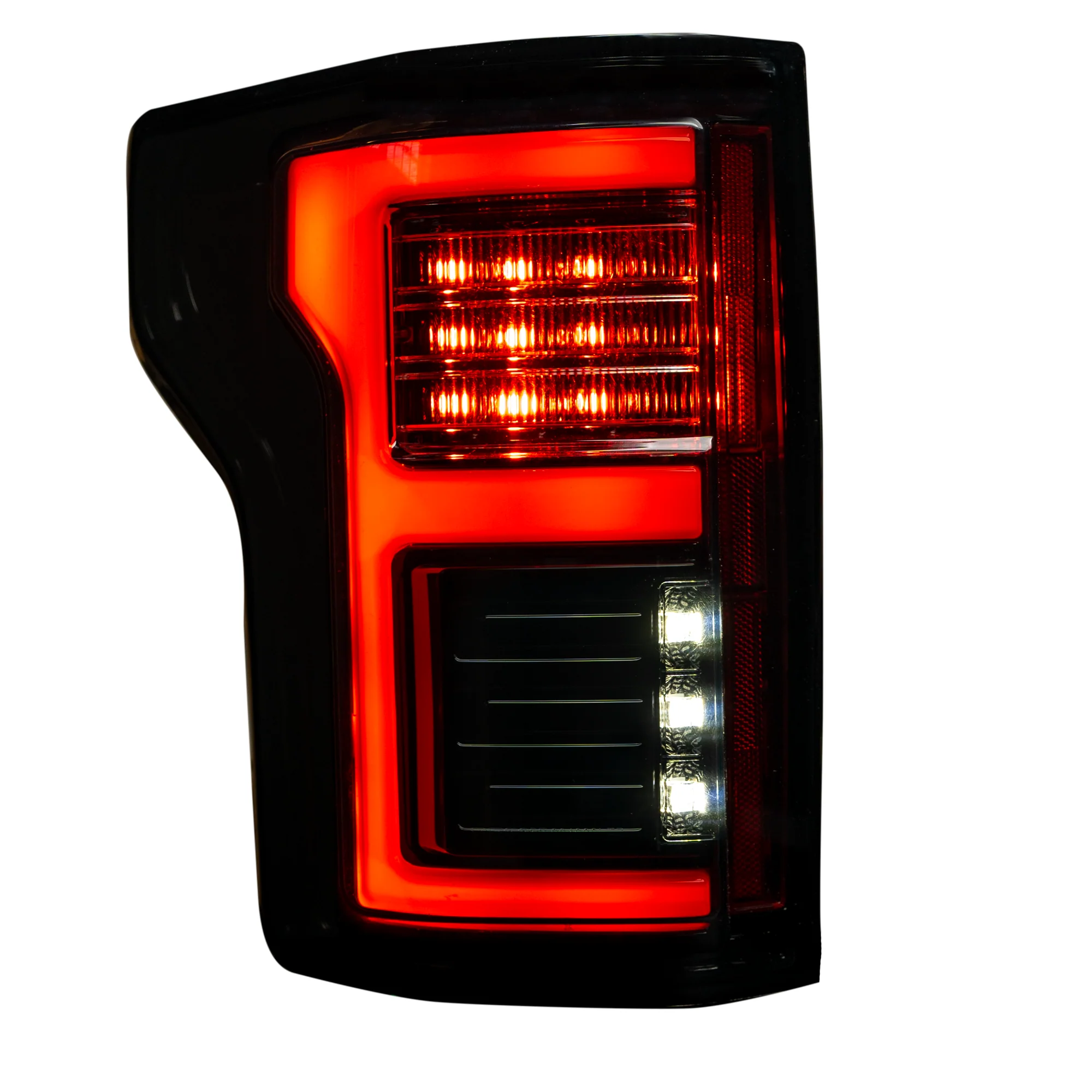 Ford F-150 SVT Raptor 17-20 Ultra Bright OLED Tail Lights (Replaces Factory/OEM LED with BLIS) - Multiple Lens - Image 4