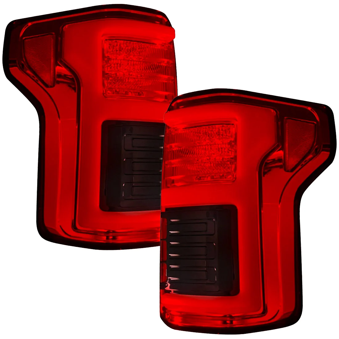 Ford F-150 SVT Raptor 17-20 Ultra Bright OLED Tail Lights (Replaces Factory/OEM LED with BLIS) - Multiple Lens - Image 46