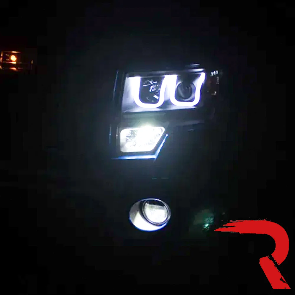 Ford F150 09-14 Ultra Bright White LED Fog Lights 2-Pc Kit (Replaces Factory Fog Lights) - Multiple Lens - Image 16