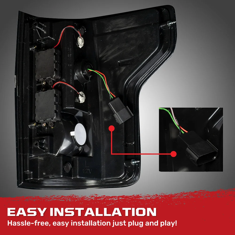 Ford F150 15-17 Ultra Bright LED Tail Lights (Replaces Factory/OEM Halogen Only) - Multiple Lens - Image 27