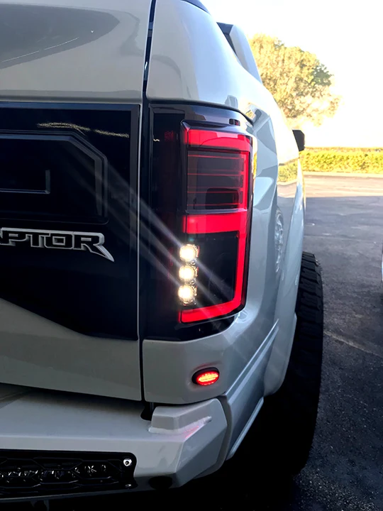 Ford F150 15-17 Ultra Bright LED Tail Lights (Replaces Factory/OEM LED with BLIS) - Multiple Lens - Image 16
