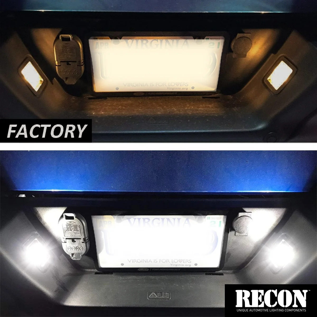Ford F150 15-20 License Plate Illumination Kit Ultra Bright White LED - Image 6