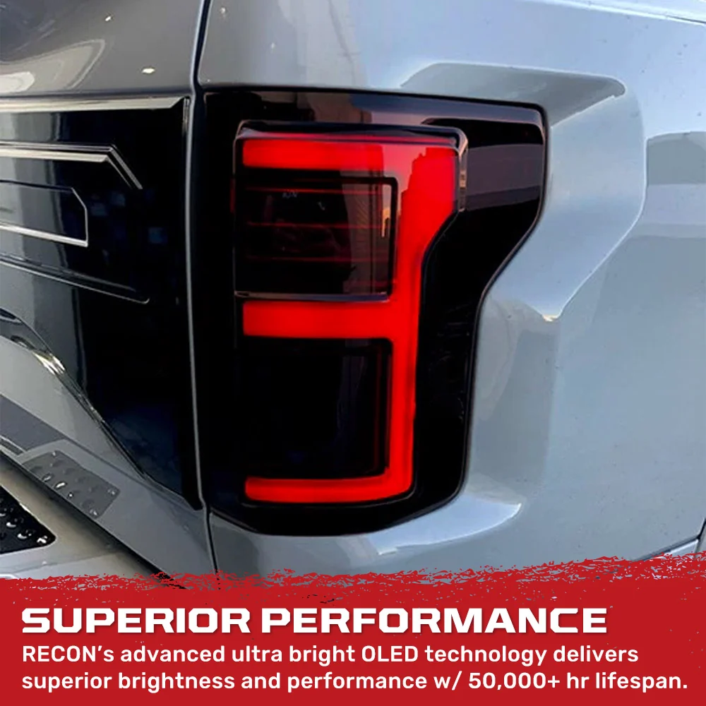 Ford F150 18-20 Ultra Bright OLED Tail Lights (Replaces Factory/OEM LED with BLIS) - Multiple Lens - Image 35