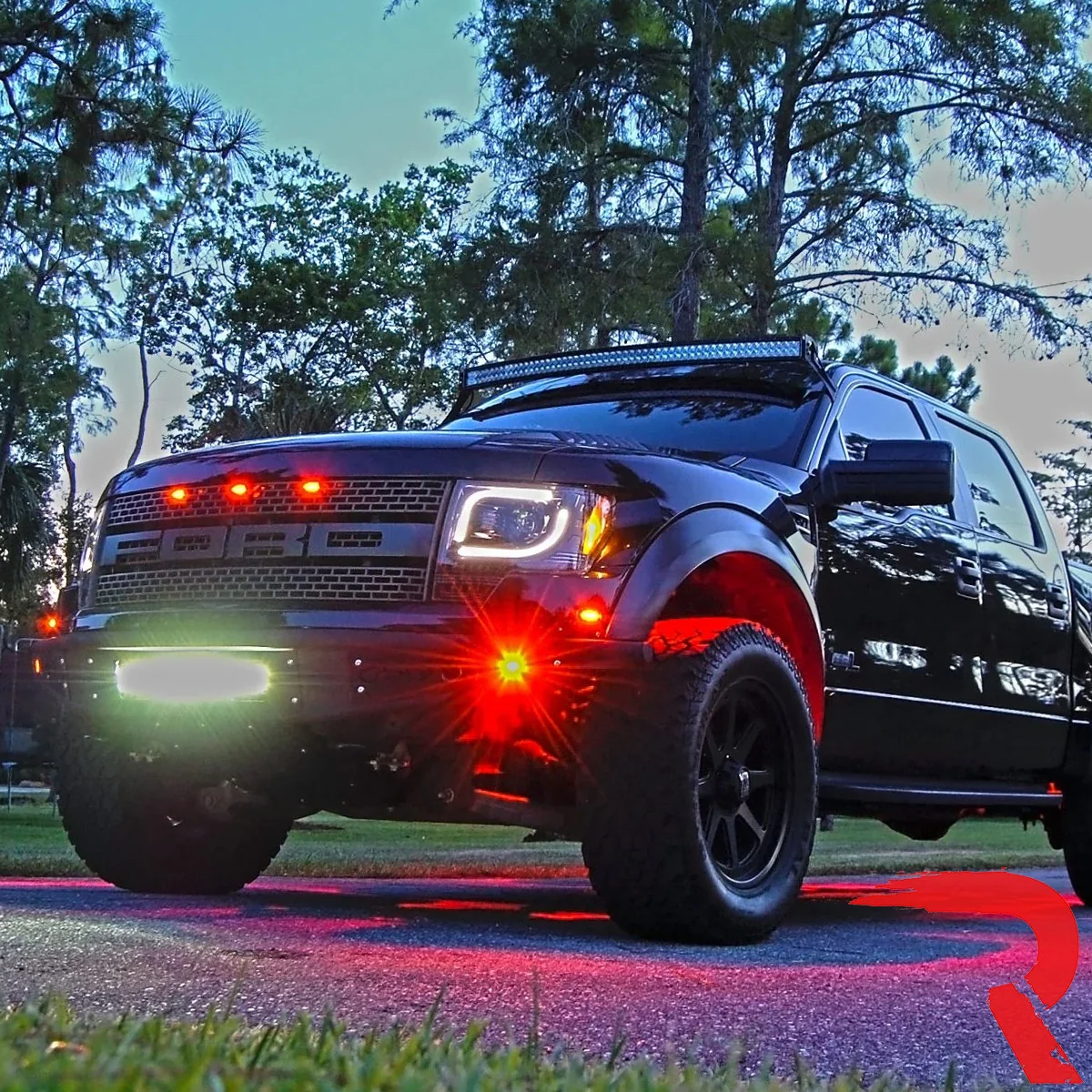 Ford F150 & Raptor 13-14 Projector Headlights Ultra High Power White LED DRL w/ Amber Turn Signals - Multiple Styles - Image 18