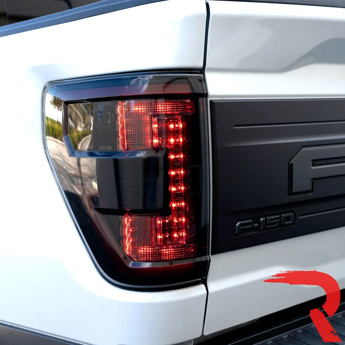 Ford F150 & Raptor 21-23 Ultra Bright OLED Tail Lights w/ Startup Light Sequence  (Replaces Factory LED Tail Lights w/ BLIS Only) - Multiple Lens - Image 13