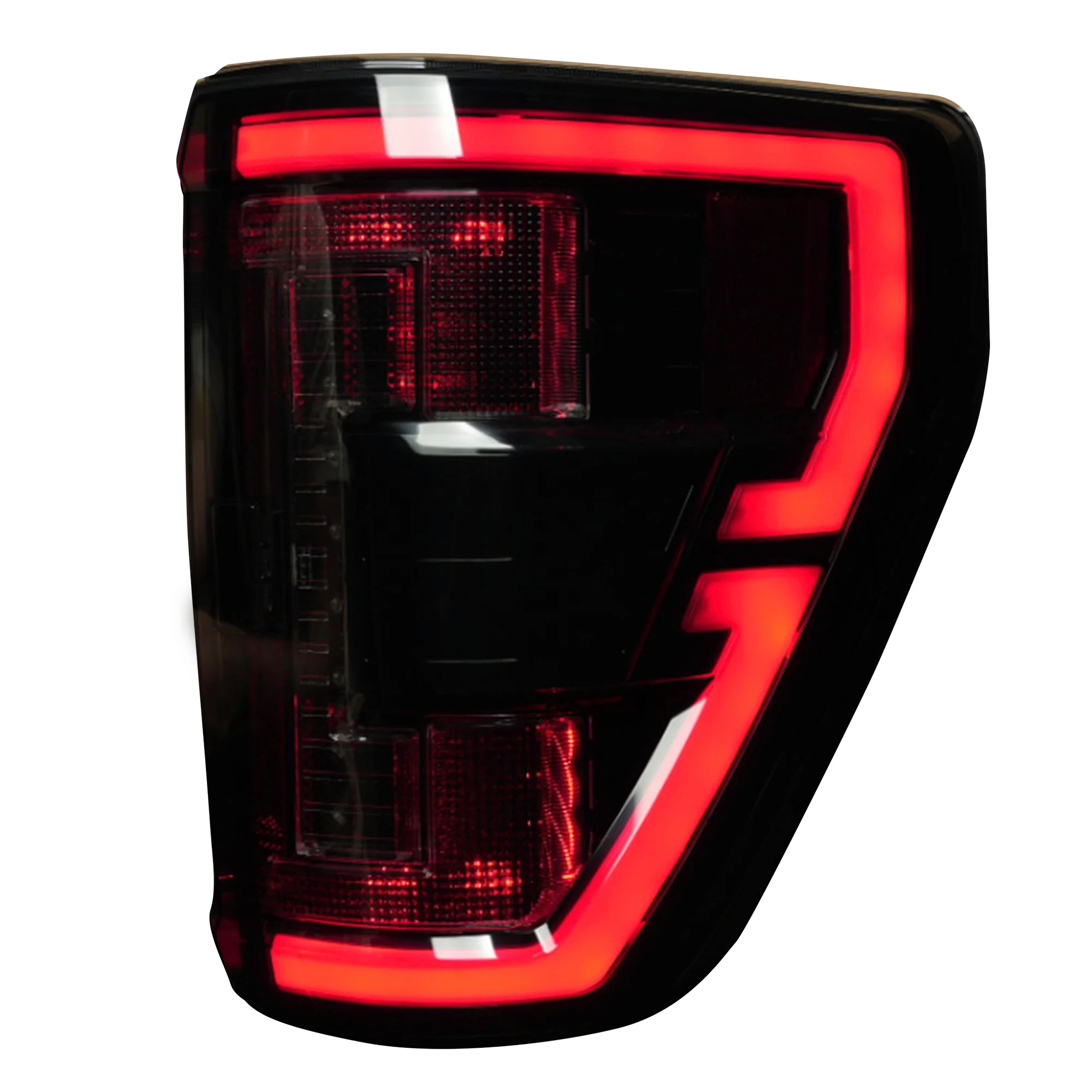 Ford F150 & Raptor 21-23 Ultra Bright OLED Tail Lights w/ Startup Light Sequence  (Replaces Factory LED Tail Lights w/ BLIS Only) - Multiple Lens - Image 15