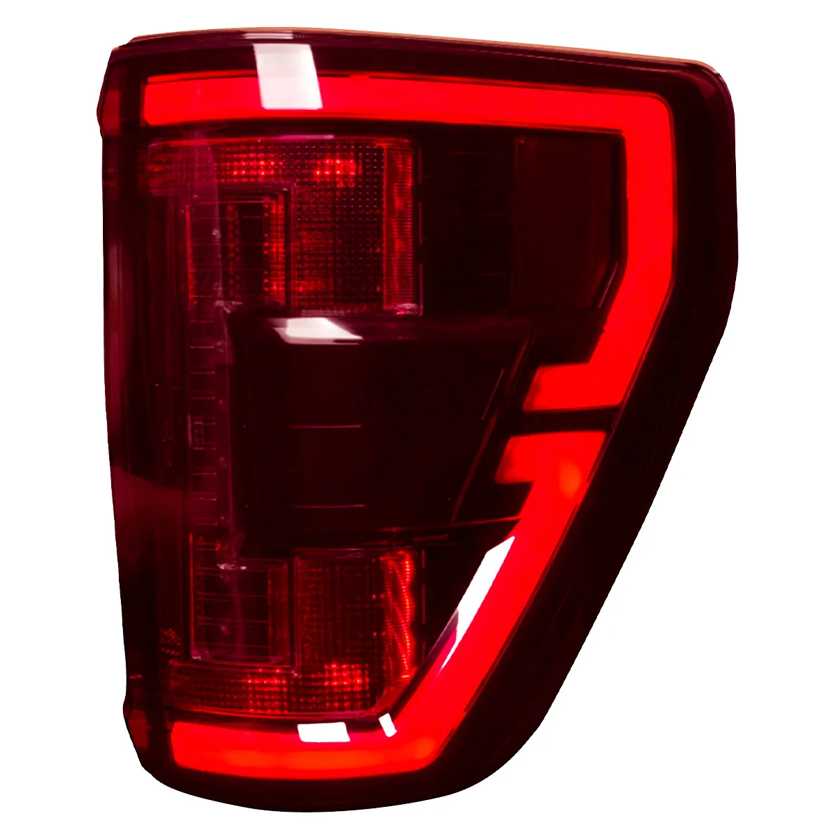 Ford F150 & Raptor 21-23 Ultra Bright OLED Tail Lights w/ Startup Light Sequence  (Replaces Factory LED Tail Lights w/ BLIS Only) - Multiple Lens - Image 48