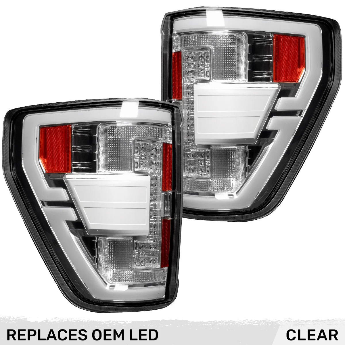 Ford F150 & Raptor 21-23 Ultra Bright OLED Tail Lights w/ Startup Light Sequence  (Replaces Factory LED Tail Lights w/ BLIS Only) - Multiple Lens - Image 51