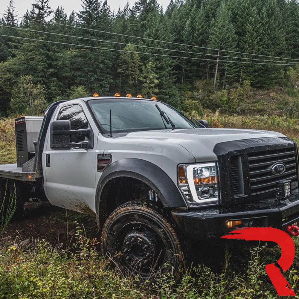 Ford Super Duty 08-10 Projector Headlights OLED Halos DRL - Multiple Styles - Image 20