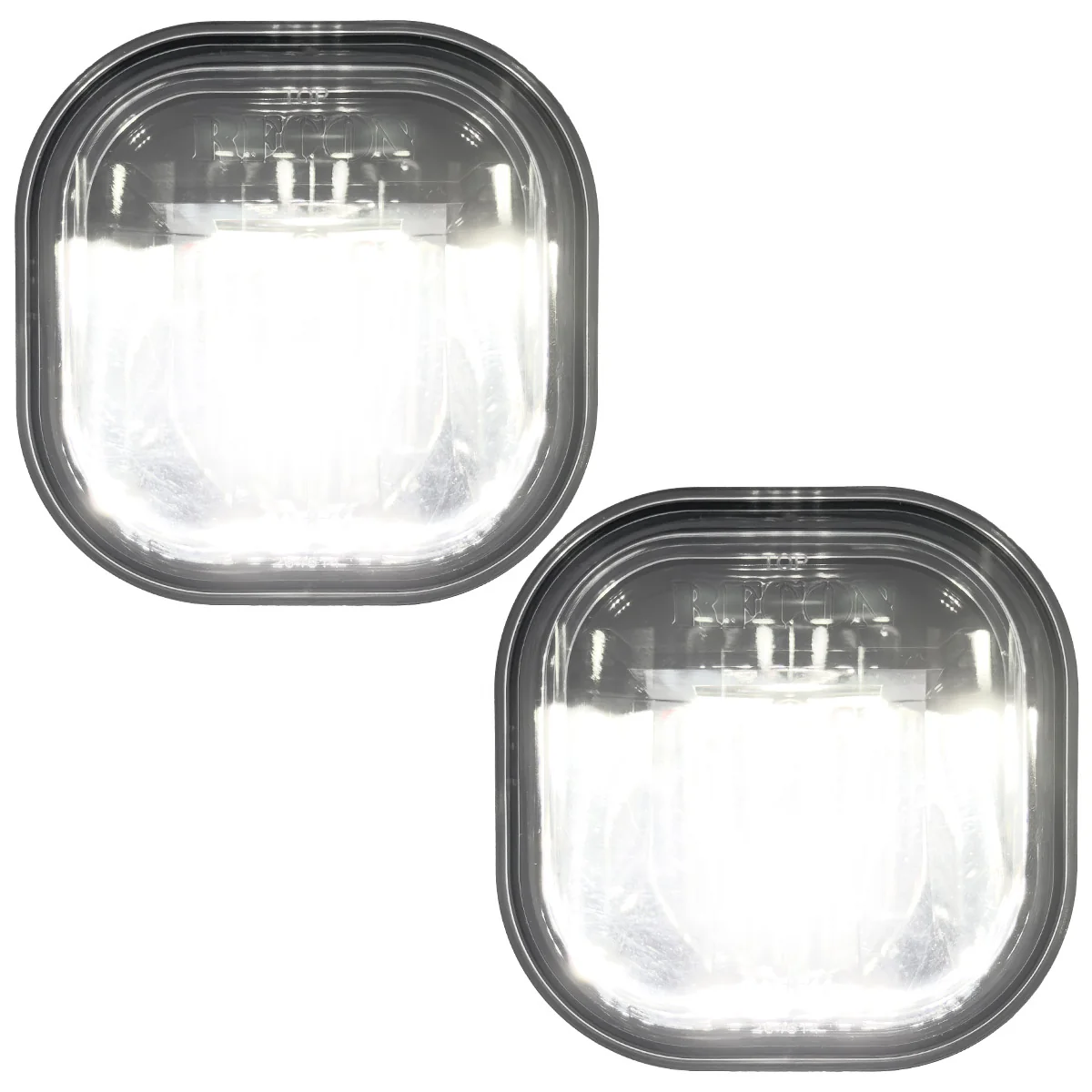 Ford Super Duty 11-16 Ultra Bright White LED Fog Lights 2-Pc Kit (Replaces Factory Fog Lights) - Multiple Lens - Image 12