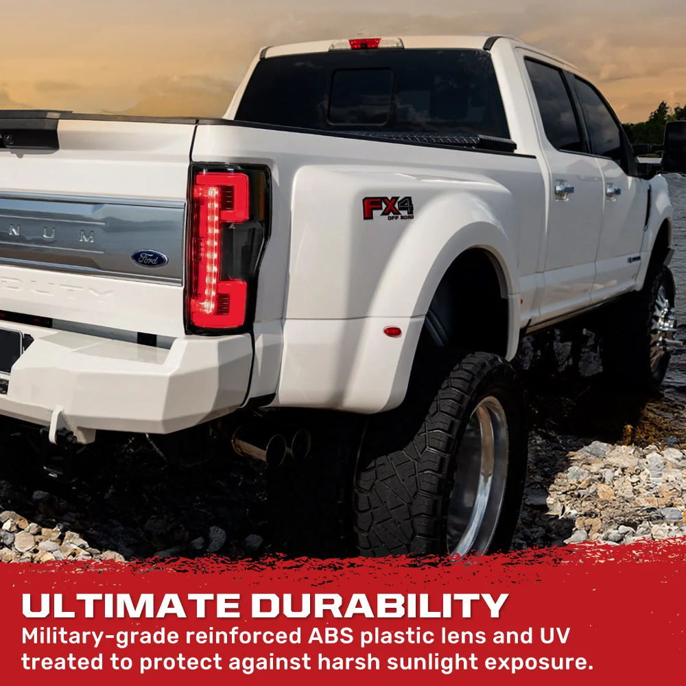 Ford Super Duty 20-22 Ultra Bright OLED Tail Lights (Replaces Factory/OEM Halogen) - Multiple Lens - Image 10