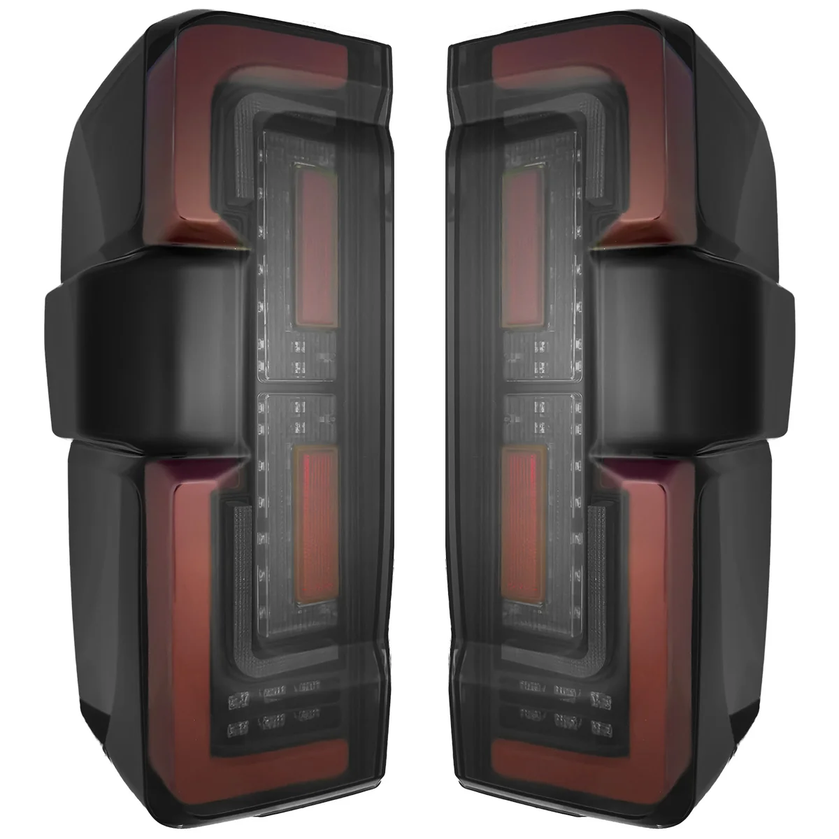 Ford Super Duty 23-25 Ultra Bright OLED Tail Lights Startup Light Sequence (Replaces Factory/OEM Halogen) - Multiple Lens - Image 11