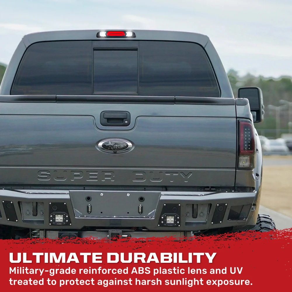 Ford Super Duty 99-16 3rd Brake Light with Ultra High Power CREE XML LEDs with Smoked Lens - Image 6