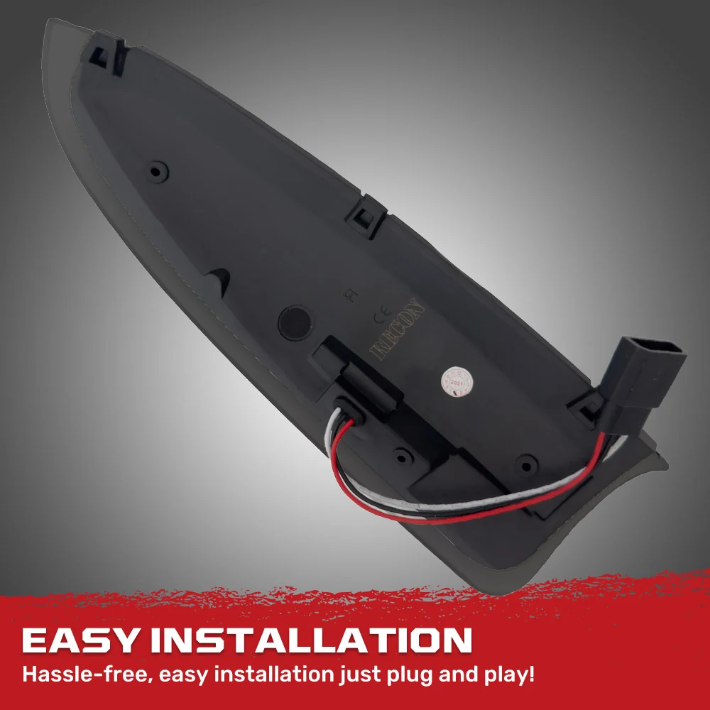 Ford Super Duty & Excursion 03-07 LED Side Mirror Lenses Running Lights & Turn Signals - Multiple Options - Image 10