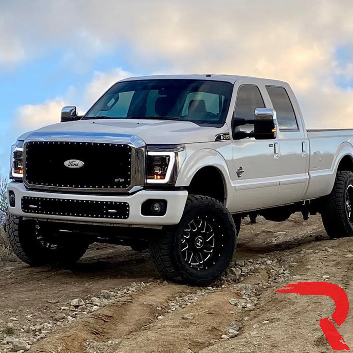 Ford Super Duty 11-16 Projector Headlights OLED Halos, DRL - Multiple Styles - Image 19